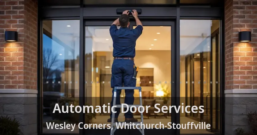Automatic Door Services Wesley Corners, Whitchurch-Stouffville - ON