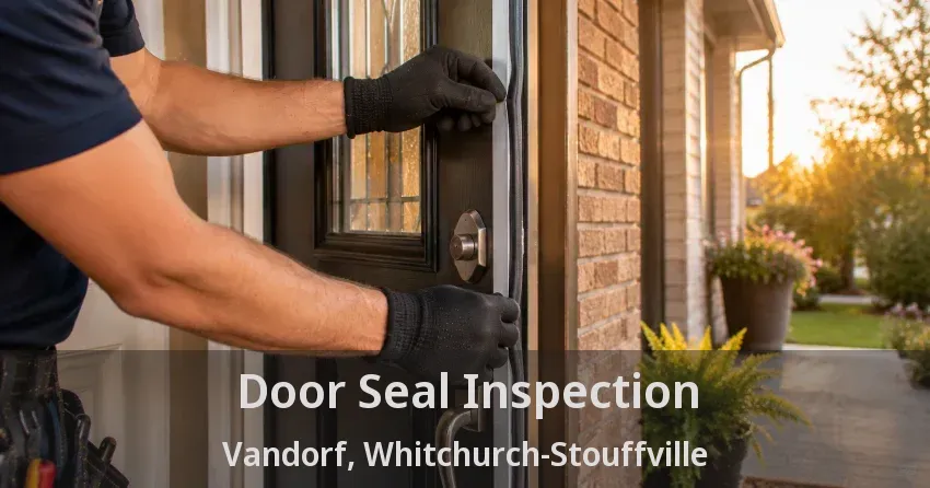 Door Seal Inspection Vandorf, Whitchurch-Stouffville - ON