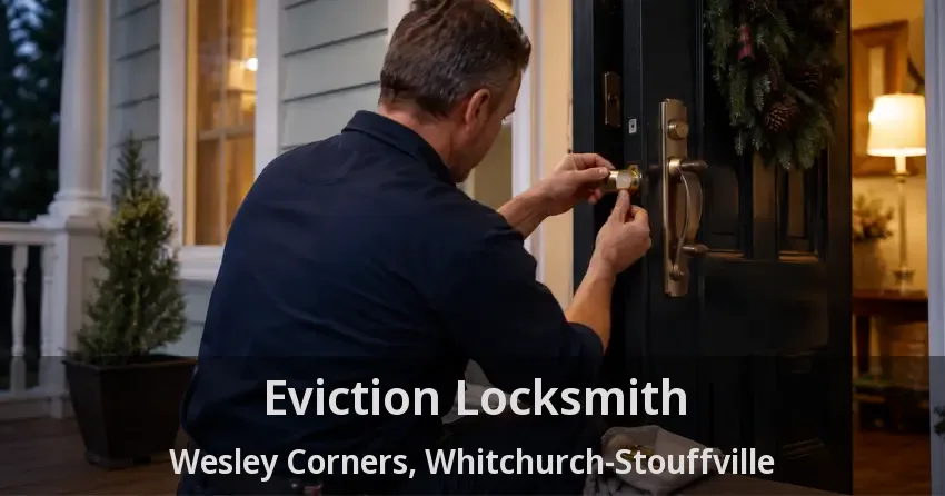 Eviction Locksmith Wesley Corners, Whitchurch-Stouffville - ON