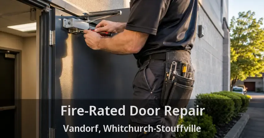 Fire-Rated Door Repair Vandorf, Whitchurch-Stouffville - ON