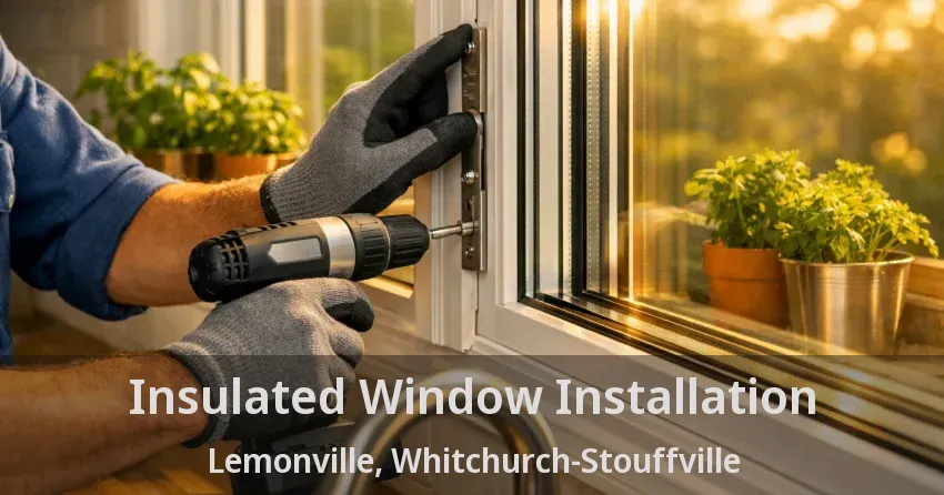Insulated Window Installation Lemonville, Whitchurch-Stouffville - ON