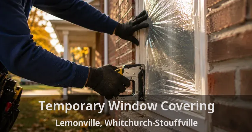 Temporary Window Covering Lemonville, Whitchurch-Stouffville - ON