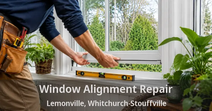Window Alignment Repair Lemonville, Whitchurch-Stouffville - ON