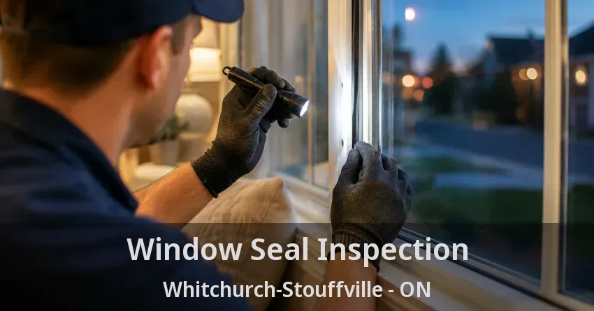 Window Seal Inspection Whitchurch-Stouffville - ON