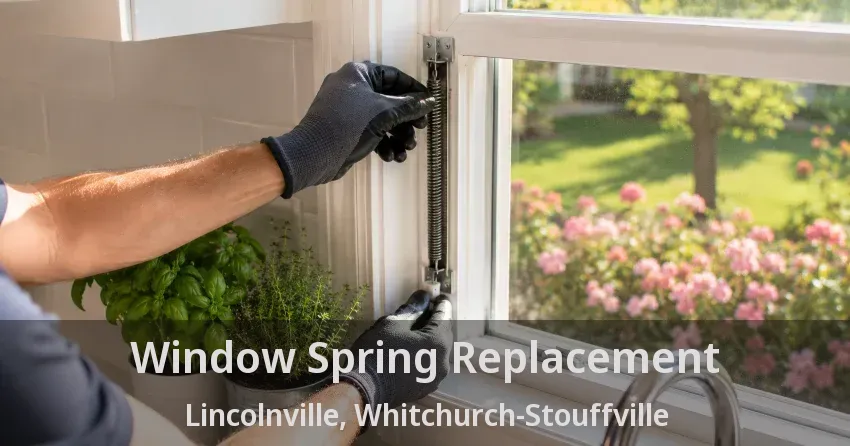 Window Spring Replacement Lincolnville, Whitchurch-Stouffville - ON