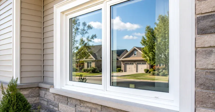 technician removing foggy insulated glass unit from window frame in Whitchurch-Stouffville
