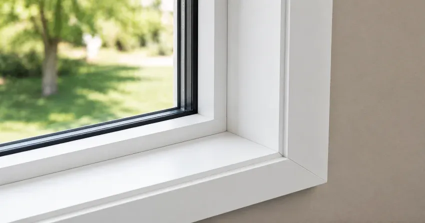 large picture window installed in a living room in Whitchurch-Stouffville